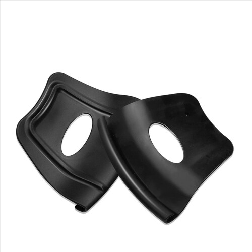 Wheel Rim Shield Protector Tool for Motorcycle Bike ATV 2PCS, Black 2