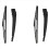 Rear Windshield Windscreen Wiper Arm & Blade Set 1