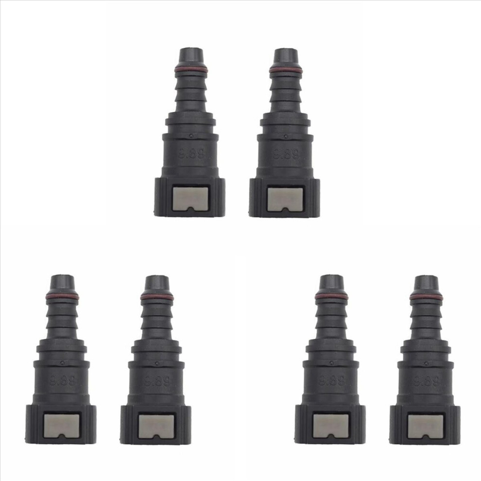 9.89 Id8 Curved Fuel Line Quick Connector, Fuel Quick Connector 4853188022236