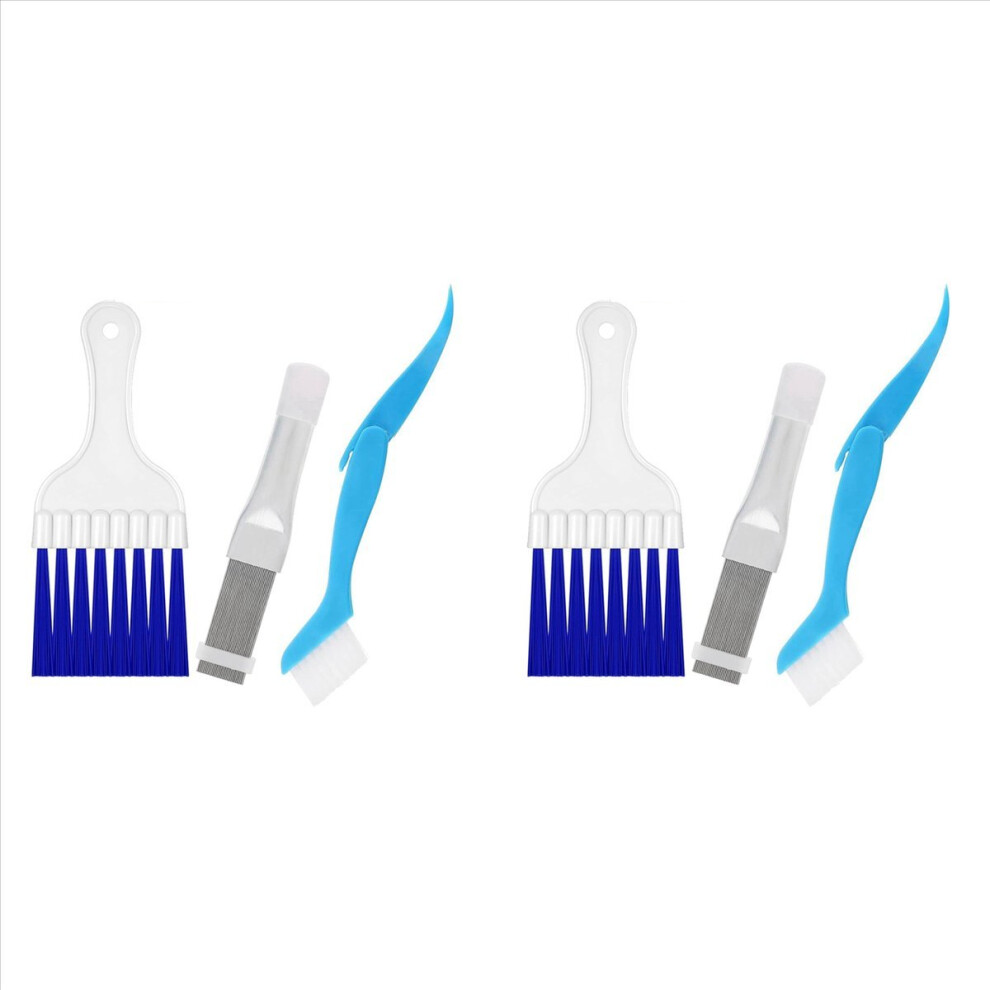 Air Conditioner Condenser Fin Comb Cleaner Kit, Radiator Repair Tool 4853188029631