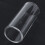 2 pezzi Slide in vetro e Slide in metallo per chitarra, basso, medio (6 cm) 6