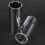 2 pezzi Slide in vetro e Slide in metallo per chitarra, basso, medio (6 cm) 5