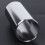 2 pezzi Slide in vetro e Slide in metallo per chitarra, basso, medio (6 cm) 7