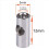 10Pcs Motor Axle 3.17mm to 5mm Change over Shaft Adapter Sleeve 4