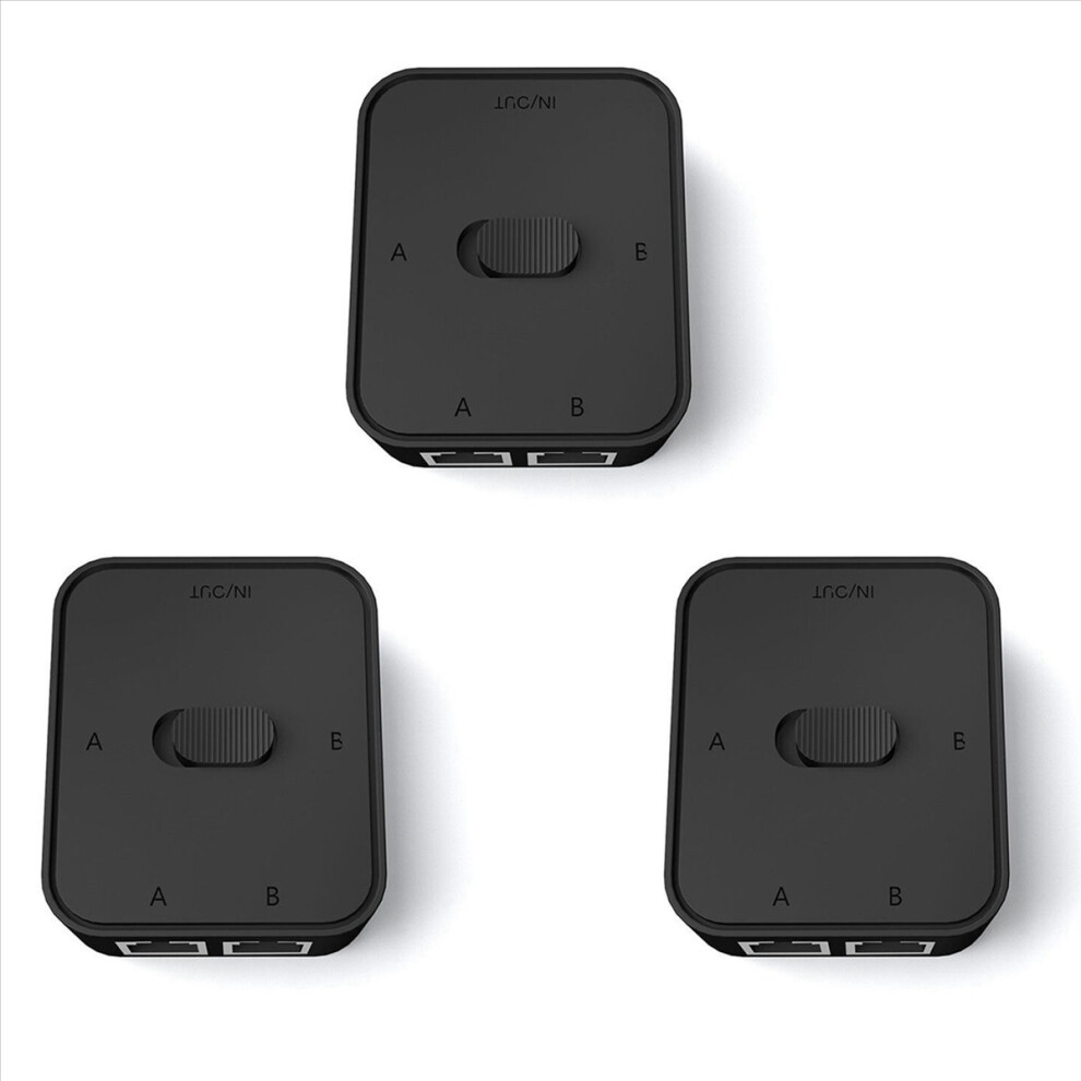 2 Port Rj45 Lan Cat6 Network Switch Selector 1000Mbps 4853158898885