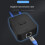 2 Port RJ45 LAN CAT6 Network Switch Selector 1000Mbps 7