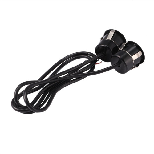 2pcs LED Eagle Eye Backup Light White Light 9W black 1