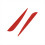 Pacote com 50 palhetas de plástico para flechas Arrows Vanes de 4 polegadas (vermelho) 3