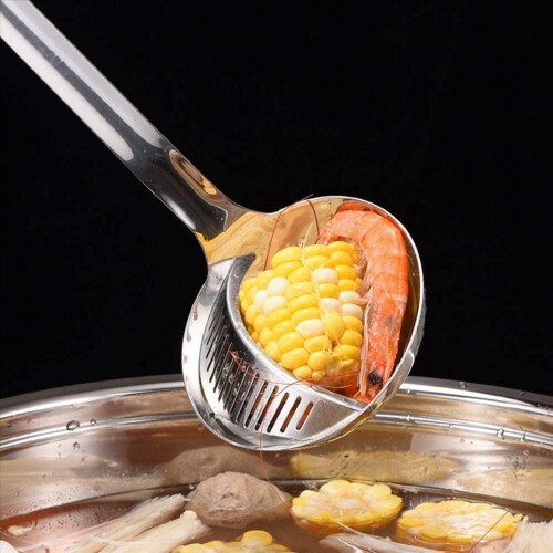 Stainless Steel Spoon for Hotpot Filter Kitchen Tool 2