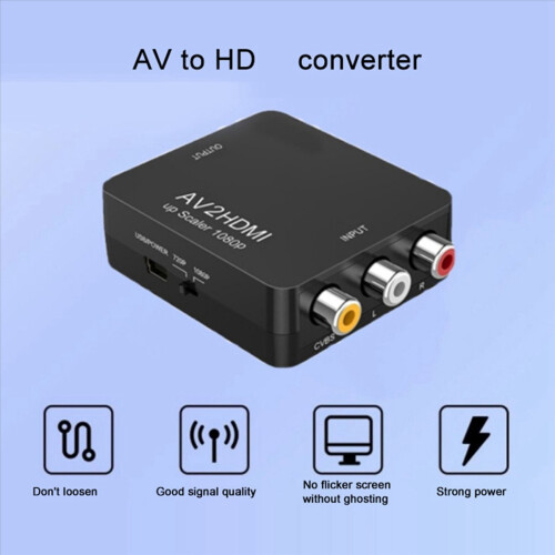 to AV to Converter Adapter for TV/PC/ / STB/ 1