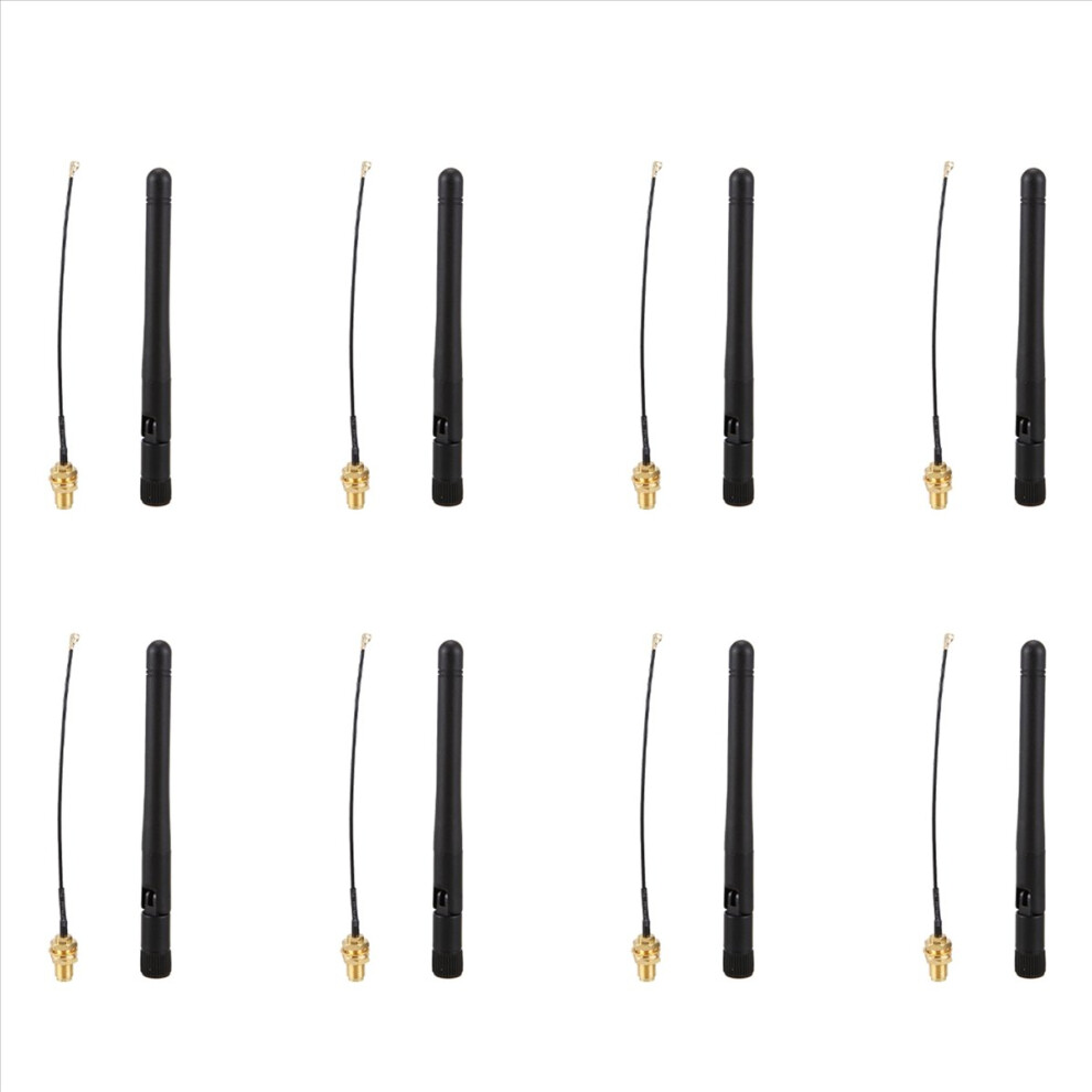433Mhz Antenna 3Dbi Gsm Rp-Sma Plug Rubber Waterproof 4853188065127