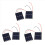 2 ηλιακά στοιχεία Micro-Mini Power 1.5V 400mA 80x60mm για ηλιακούς συλλέκτες 1