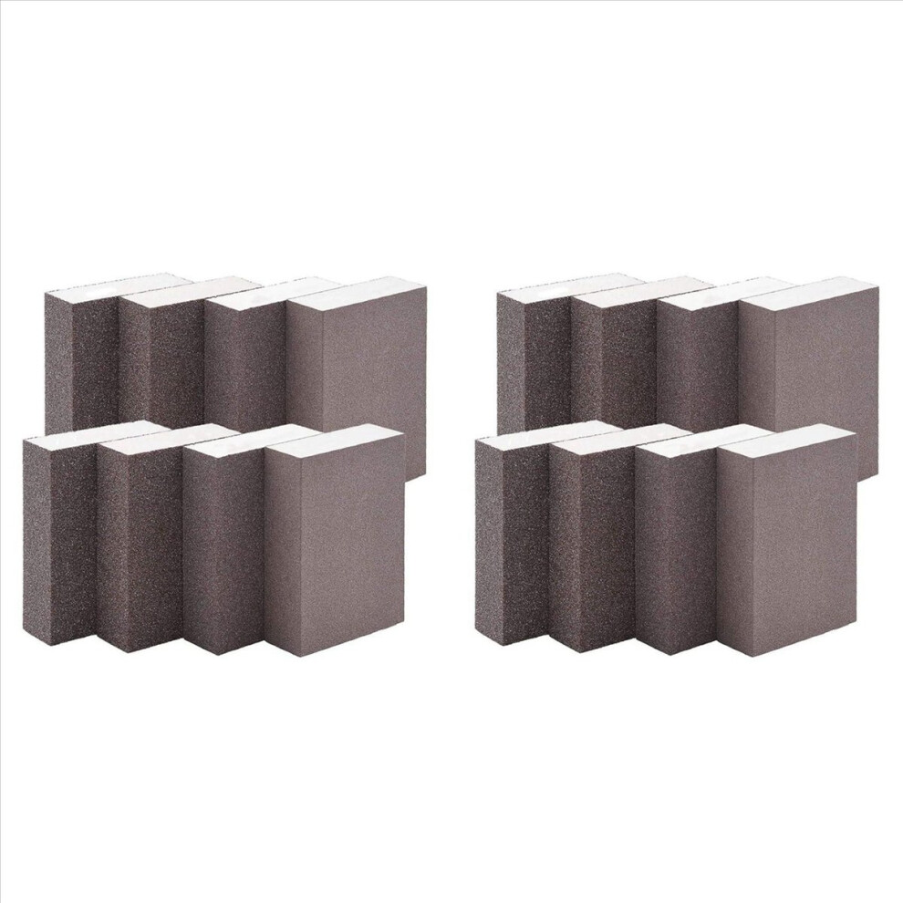 8Pack Sanding Sponges Coarse 60-220 Grits For Metal Wood Polish 4853188097548