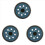 5 inch 8 Holes 125mm Hook Loop Sanding Backing Pad for 1