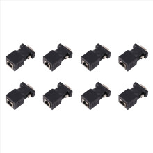 VGA Extender Male naar LAN CAT5 CAT6 RJ45 Netwerkkabel Adapter
