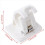 2 PCS Self Adhesive Hooks Rod Bracket Hanging Rod Clip Wall Hooks 4