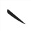 Pacote com 50 palhetas de plástico para flechas Arrows Vanes de 4 polegadas (preto) 7