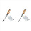 Push Pull Ratchet Screwdriver Set 5 in 1 Screwdriver Bit Set Brown 1