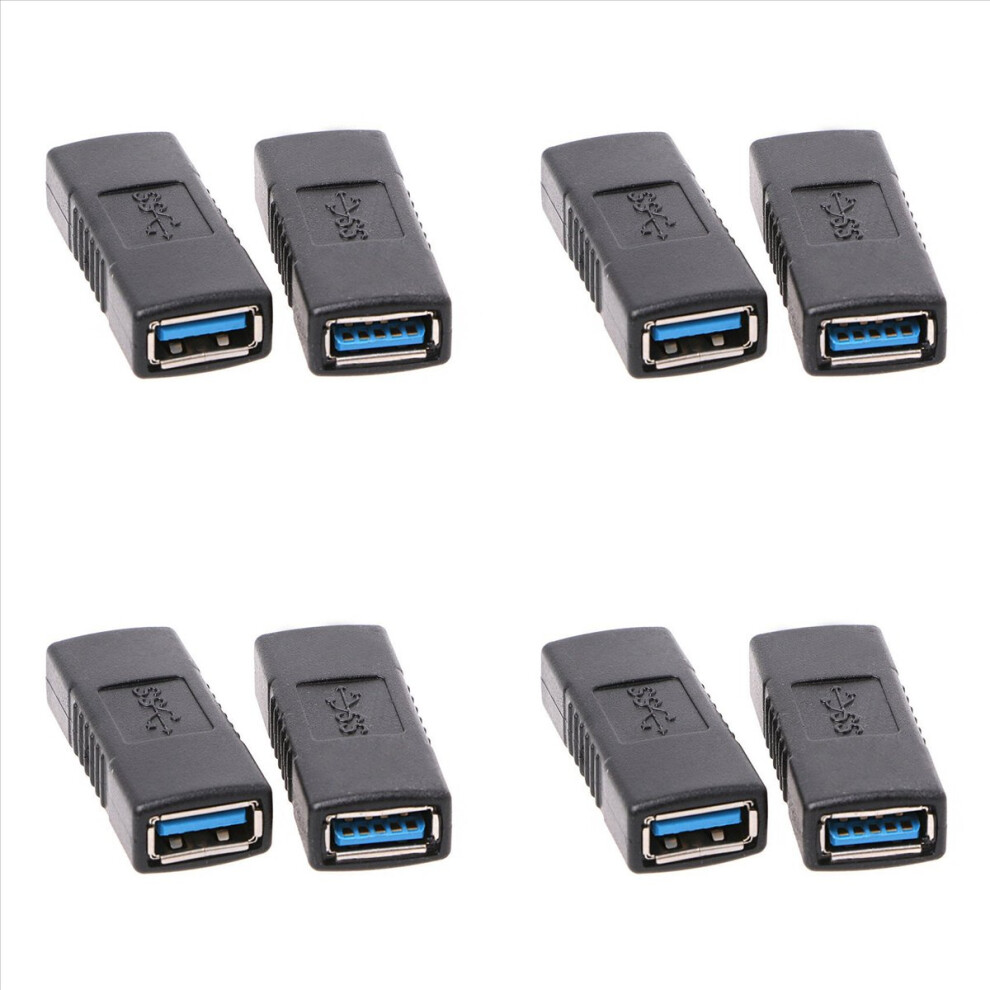 2Pcs Usb 3.0 Type A Female To Female Adapter Coupler Connector 4853158883829