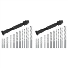 Handboorset Precisiestift met 25 stuks mini-spiraalboren