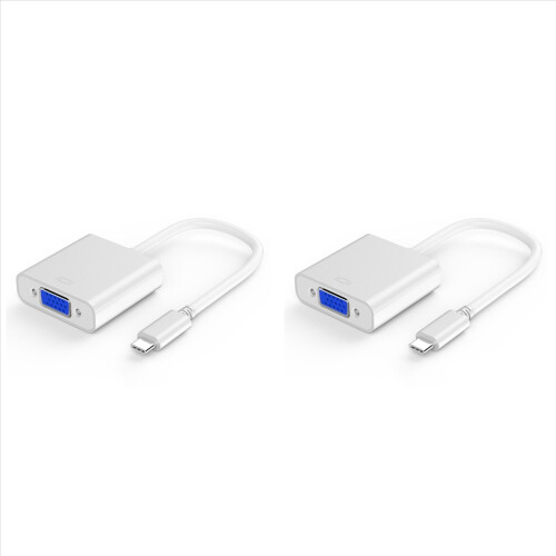 Usb C naar VGA-adapter, Type C naar VGA-adapter compatibel met Pro