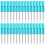 100 PCS Mini Slotted Screwdriver, 2.0mm Flat Head 45mm Length 2