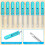 100 PCS Mini Slotted Screwdriver, 2.0mm Flat Head 45mm Length 6