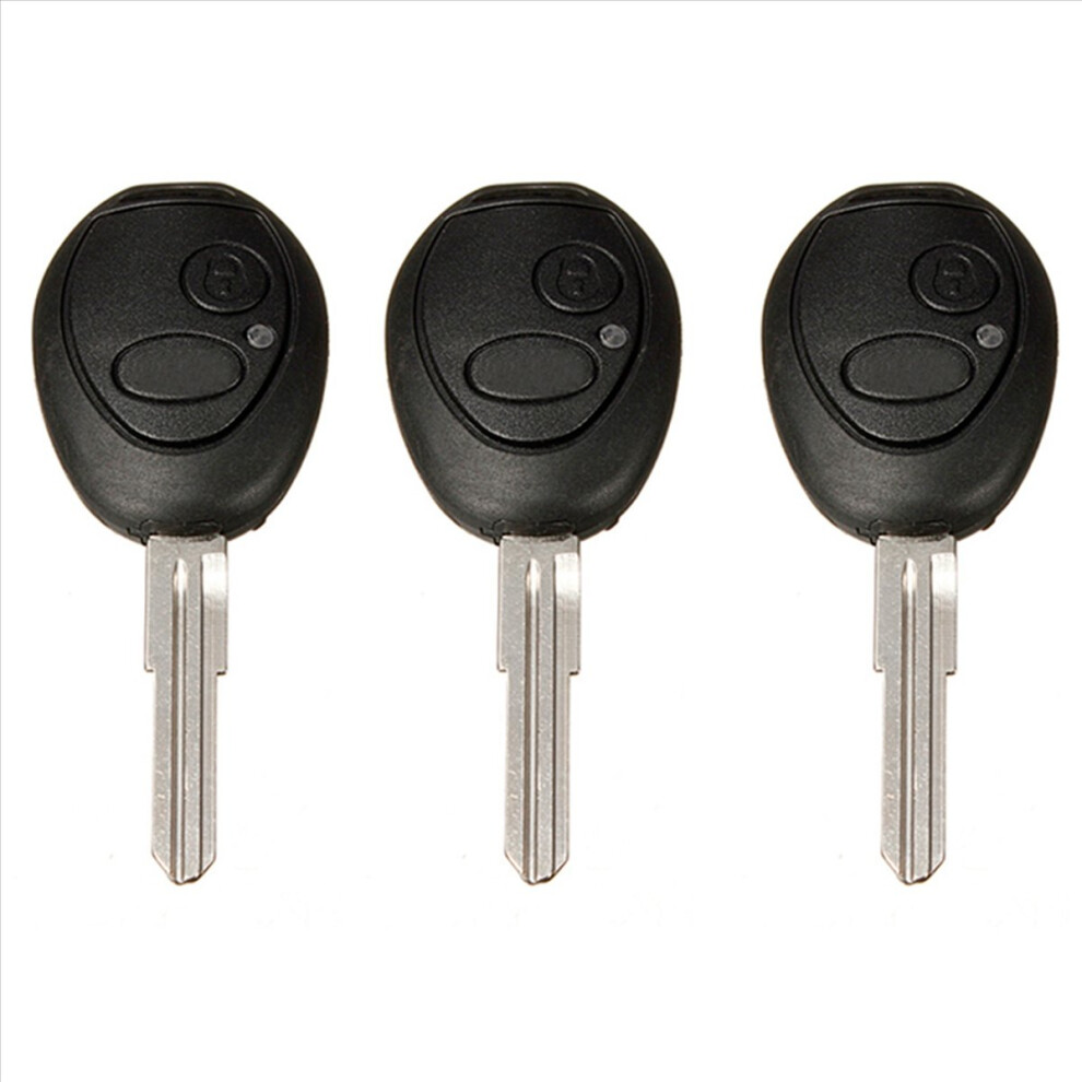 2 Button Remote Key Fob Case Shell Uncut Blade 4853158869625