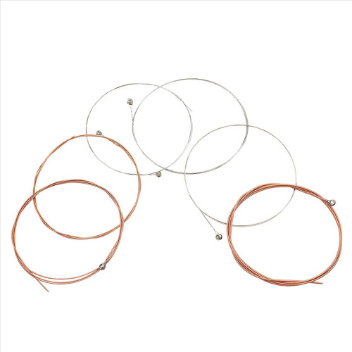A108 6 peças/conjunto de cordas 009-045 polegadas 6 cordas peças de guitarra 1