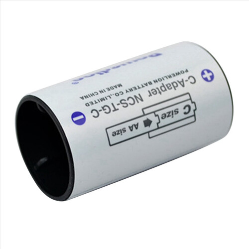 C Size Battery Adapters, AA to C Size Battery Spacer 1