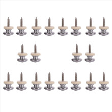 2 stuks koperen gitaarbandsloten voor akoestische klassieke ukelele zilver