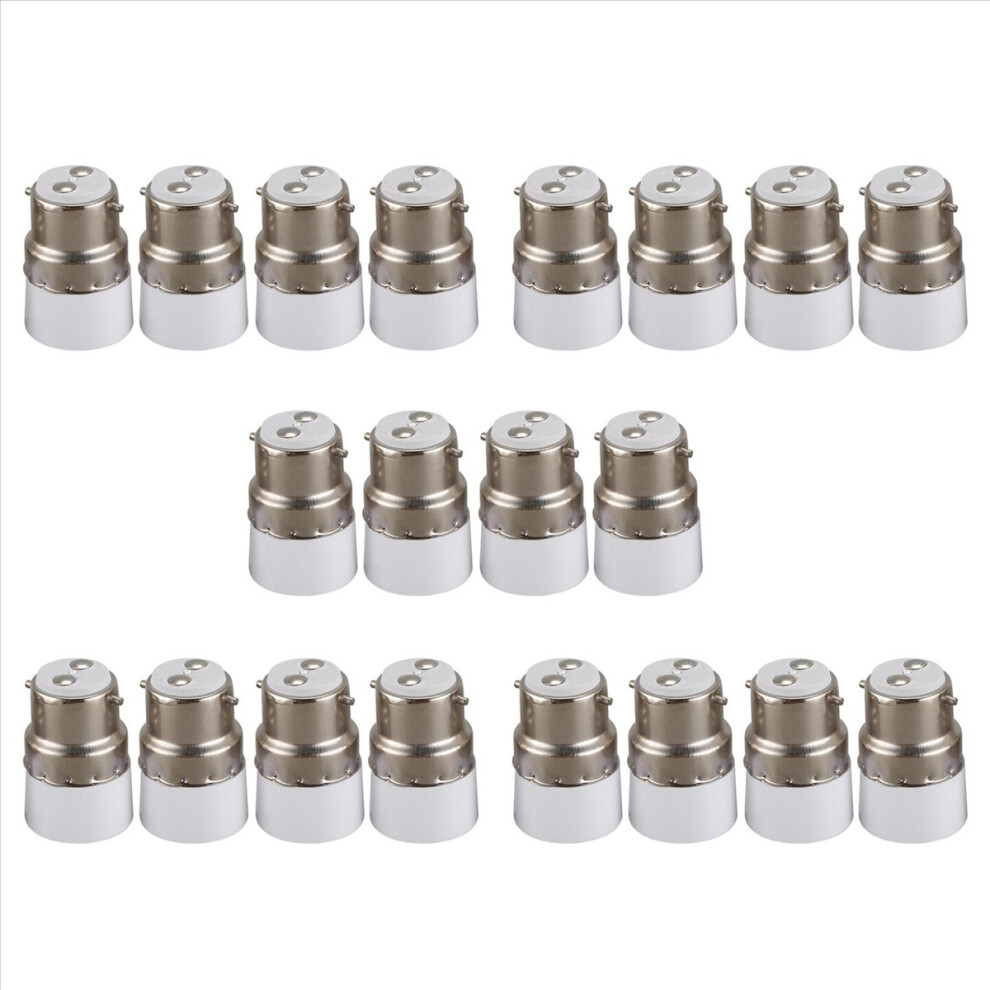 Ac 220V B22 To E14 Base Socket Lamp Bulb Adapter Holder 4Pcs Light 4853158811075