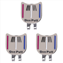 Magnetische dopclip verwijderbare metalen golfbalmarkerset Kleur
