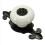 Vintage Ceramic Door Drawer Cupboard Pull Handle White+Black 2