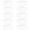 Transparent 3mm thick Mirror Acrylic round Disc Diameter:85mm 1