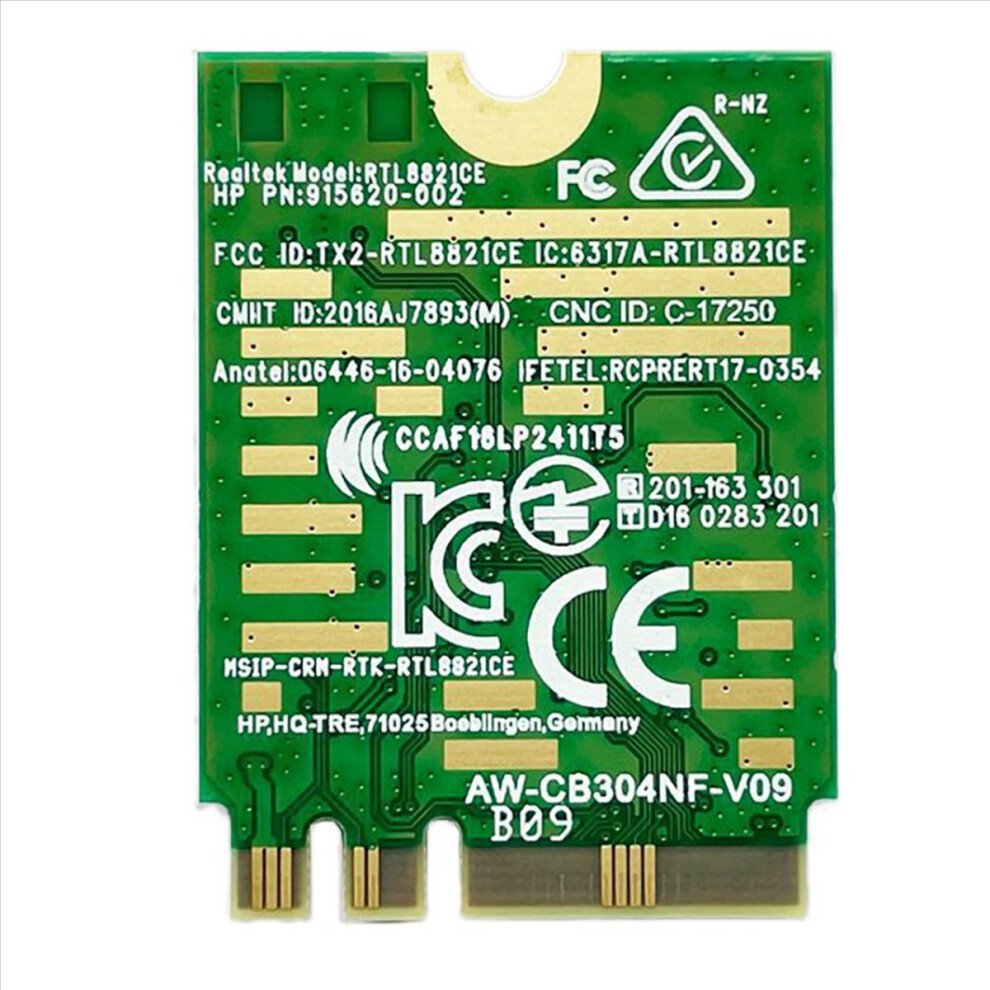 Dual Band Bluetooth 4.2 433Mbps 802.11Ac Laptop Ipc Network Card 4853188025732