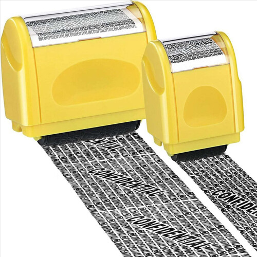 Identity Theft Protection Stamp Roller, L 2