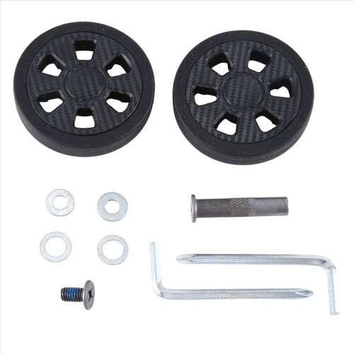 Τροχός αποσκευών 60X11mm με ροδάκια PU για βαλίτσα, διπλός τροχός 8mm 2