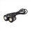 2pcs LED Eagle Eye Backup Light White Light 9W black 3