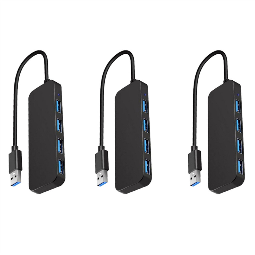 4 Ports Usb Hub, Usb 3.0 Hub Usb Splitter Usb Expander For Laptop 4853158866877