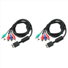 Ypbpr voor PS2// Slanke HDTV-ready TV HD Component AV-kabel 5-aderig