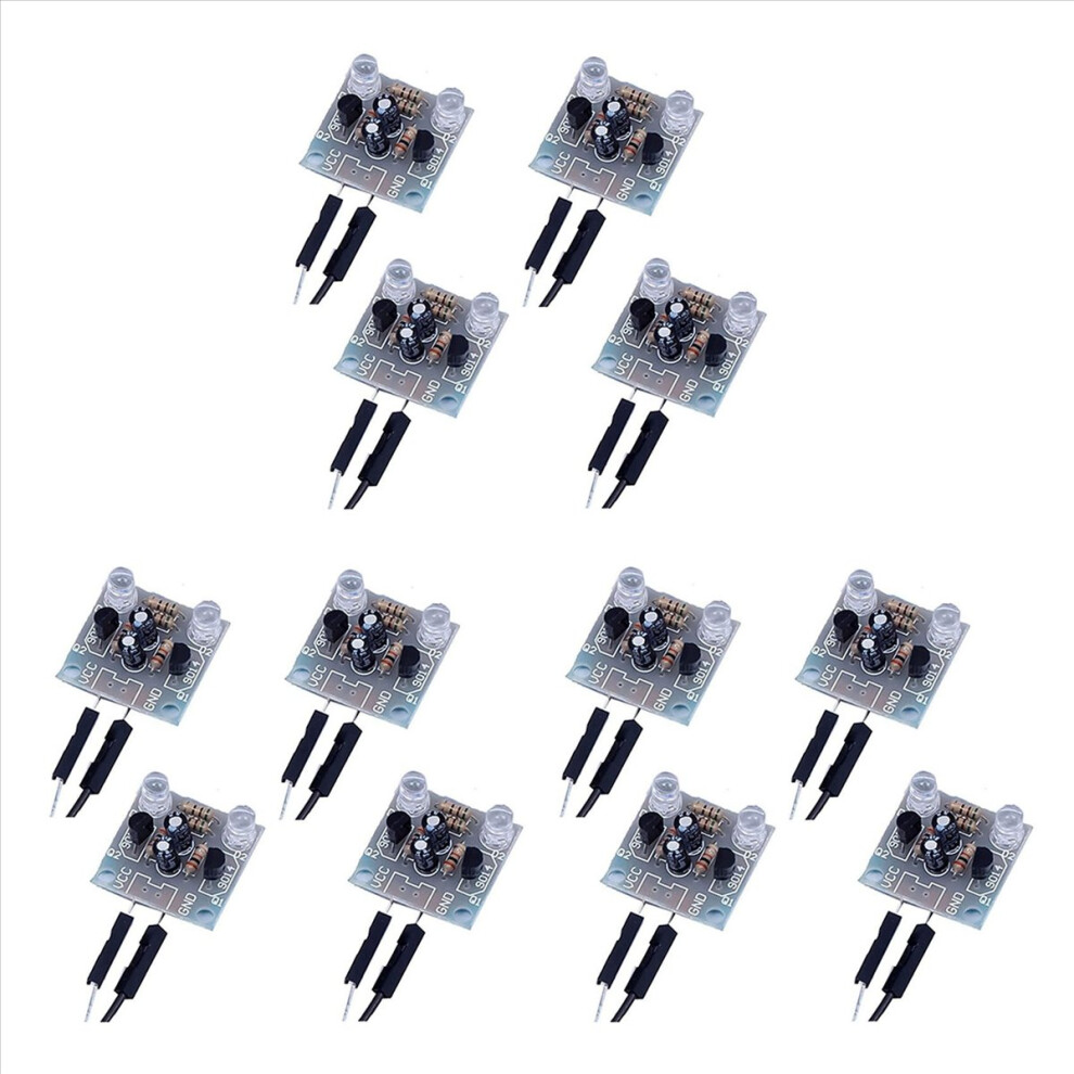 4-Piece Set 5Mm Led Flash Diy Kit Electronic Kit Pcb Circuit 4853188064403