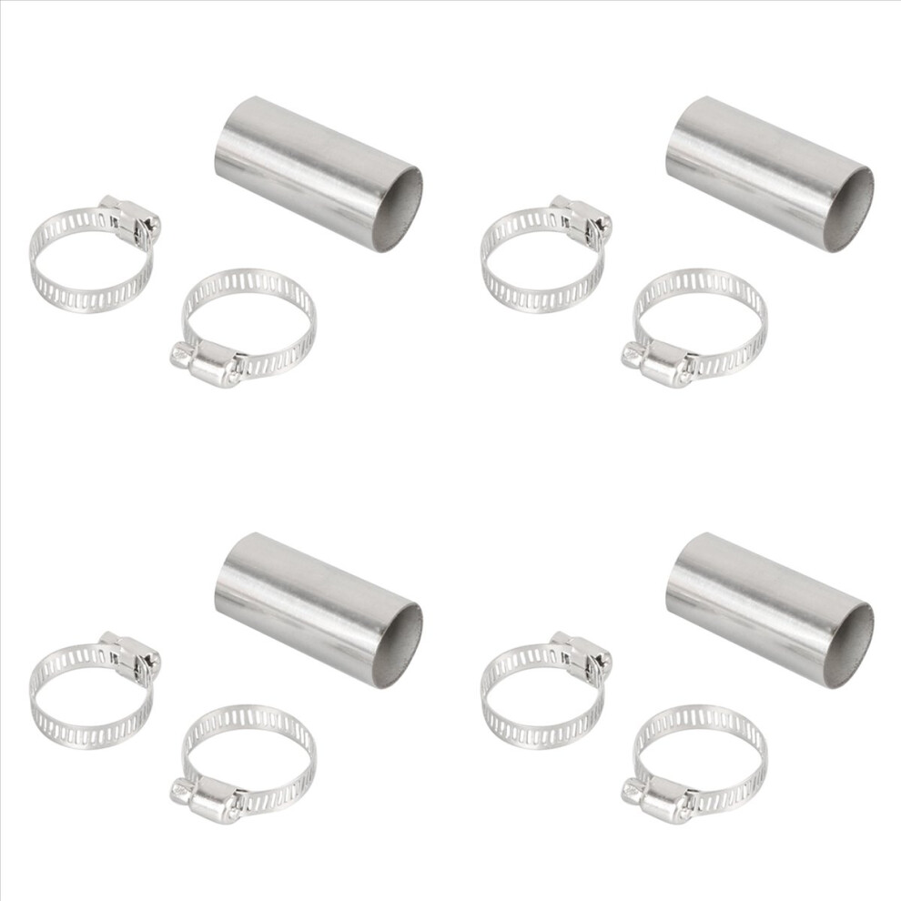 24Mm Heater Exhaust Pipe Connector Air Parking Heater Silver 4853188081165