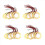 10 Pcs Piezo Ceramic Plate Dia 27mm for Buzzer Loudspeaker 1