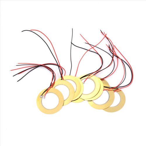 10 Pcs Piezo Ceramic Plate Dia 27mm for Buzzer Loudspeaker 1