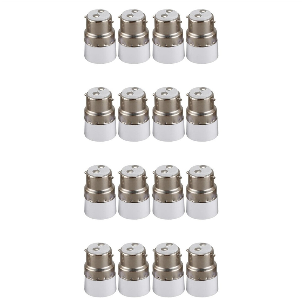 Ac 220V B22 To E14 Base Socket Lamp Bulb Adapter Holder 4Pcs Light 4852133343006