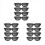 4Pcs Polarized Passive 3D Glasses for Cinema IMIX Screen 1
