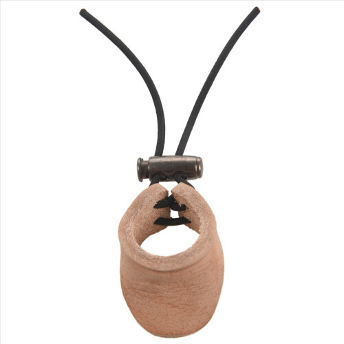 Thicken Cow Leather Thumb Finger Tip Protector Guard Ring Tab Leather 1