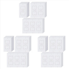 20Pcs Wall Insulation Outlet Insulators Sealers for Light, Switch