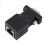 Extensor VGA macho a adaptador de cable de red LAN CAT5 CAT6 RJ45 2